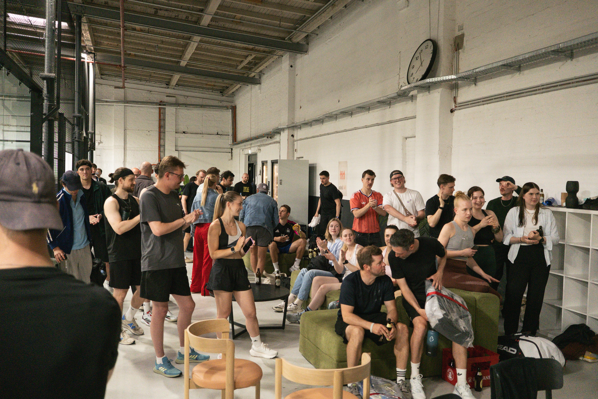 Volle Halle beim United Padel Event